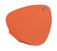Plyisty Bolso de Recolección de Guitarra, Gran Capacidad Impermeable de Almacenamiento de Aplicaciones para Recoger el Cierre de Cuero de Bolsillo de Acero Inoxidable para Viajar (BROWN)