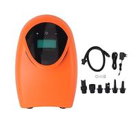 Plyisty Bomba Inflable de Paletas, de Protección Inteligente Influencia Eléctrica Al Aire Libre. Varios Modos Inflables con Boquillas para el Exterior (Orange)