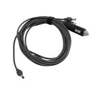 Plyisty Cable de Alimentación Satellite CC Eficiente IP68 Cargador de Automóvil Resistente Al Agua para Traje de Antena para Platos para el Hogar/Oficina (3 Metros / 9.84 pies)