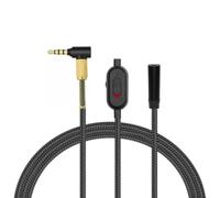 Plyisty Cable de Audio de Reemplazo para Auriculares 1000xm QC35 NC700, Cable de Extensión de 3.5 mm con Control de Micrófono en Línea y Control de Volumen, 6.56 Pies