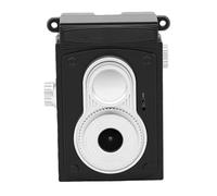 Plyisty Cámara Digital Retro, Vídeo HD 1080P con Lentes Gran Angular y Teleobjetivo, Modo Nocturno y Luz de Relleno, para Fotografía de Viajes Vida Diaria