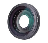 Plyisty Cámara Lente Gran Angular para Recubrimiento GO Ultra HD Perspectiva FOV Lente 185° de ángulo Amplio Marco de Aluminio con Estuche de Almacenamiento Accesorios para Cámaras de