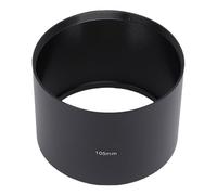 Plyisty Capucha de Lente de Aluminio de 105 Mm con Hilo de 95 Mm, para Lentes Sigma de 60-600 Mm y 150-600 Mm, Interior Mate contra el Resplandor, Protector de Sombra de Teleobjetivo