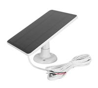 Plyisty Cargador de Panel Solar para Doorbell 2K, Panel Solar de 10W para Ring Video Doorbell 2, 3, Video Doorbell 3+, Doorbell 4 Plus Cámara de Seguridad (CSP4W-U-W)