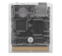 Plyisty Cartucho de Juego Flash para Gameboy Color GBC GB - Compatible con GBA SP - Memoria Incorporada de 8 GB, Compatible con Mapeadores MBC1/2/3/5, Copia de Seguridad USB con (Blanca transparente)