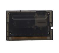 Plyisty Cartucho de Juego para Consolas de Juegos Originales MD1 MD2 MD3 CD X 32X, Tarjeta de Juego 4000 en 1 de hasta 32GB con Tarjeta de Memoria Pequeña de 8GB (Negro transparente)