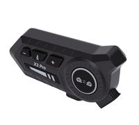 Plyisty Casco Bluetooth para Cascos de Motocicleta, Intercomunicador Inalámbrico Bluetooth 6.0 con Micrófono con Cancelación de Ruido