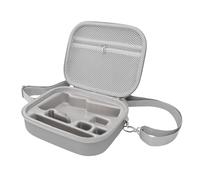 Plyisty Case de Transporte para Estabilizador y Accesorios de Teléfonos Inteligentes Osmo Mobile 7/7p, Caja de Viaje de Hombro PU Portátiles a Prueba de Golpes