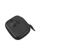 Plyisty Caso de Transporte de Casos para Accesorios 360, Bolsita de Viaje Portátil de Doble Cremallera Combine con Trípode de Palo Selfie Invisible, PU Hard Shell Support Cage