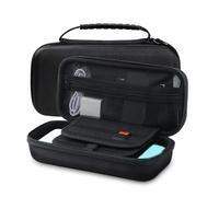 Plyisty Caso de Transporte para 2 2025, con Ranuras para Tarjetas de Juego, Bolsas de Almacenamiento Protectores de Estuche de Viaje de Shell Dura para Jon-con y (Grueso con 24 Ranuras