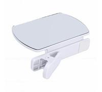 Plyisty Clip con Espejo para La Cámara del Smartphone, Espejo para Grabar con La Cámara Trasera, Ideal para El Cielo, El Agua Los Lagos, Retratos Y Fotografía Creativa con Reflejos (White)