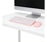 Plyisty Combo de Teclado y Ratón Inalámbricos Coreanos, Teclado Hangul Silm de 78 Teclas con Ratón Silencioso, para PC/portátil, Oficina en Casa, Funciona con Batería