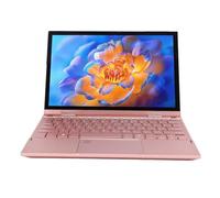 Plyisty Computadora Portátil de 10,95 Pulgadas, Computadora Portátil 2 en 1, con Pantalla Táctil Abatible de 360°, Altavoz Incorporado, Cámara Web, Teclado Retroiluminado, 16 GB de