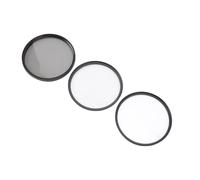 Plyisty Conjunto de Filtros Suaves Negros UV Cpl Cpl, Filtro de Cámara Conjunto con Recubrimiento de Nano Premium, Diseño de Marco CNC, Efecto de Sueño Brumoso, para Pantalla (77)