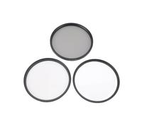 Plyisty Conjunto de Filtros Suaves Negros UV Cpl Cpl, Filtro de Cámara Conjunto con Recubrimiento de Nano Premium, Diseño de Marco CNC, Efecto de Sueño Brumoso, para Pantalla (82)