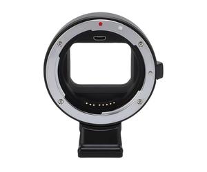 Plyisty Convertidor de Montaje de Lente Apto para Lentes EF, Enfoque Rápido, Anti Shake, Software Incorporado, Contactos de Metal Interno, Ranura de Trípode para la Cámara de la Serie L