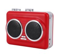 Plyisty Convertidor de Reproductor de Casete a MP3 Vía USB, Grabadora Portátil de Cinta a Digital, Conector para Auriculares de 3,5 mm, Alimentación por Batería o USB