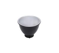 Plyisty Difusor Reflector de Escamas de Pescado de 5,5 Pulgadas, Modificador de Luz de Aluminio con Soporte Mini, Compatible con Luces de Vídeo LED de la Serie YN150, para Fotografía