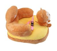 Plyisty El bebé Aprende a Sentarse Sillón, Asiento del Piso de bebé, Esquina Anti -otoño Ajustable para Guarderías para Niños Pequeños (Mono)