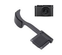 Plyisty Empuñadura para Pulgar hacia Arriba para Cámaras Q3, Empuñadura de Metal con Zapata para Pulgar hacia Arriba, para una Sujeción Estable y Cómoda (Black)