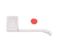 Plyisty Empuñadura para Pulgar para X100VI, Zapata Caliente de Aleación de Aluminio, Empuñadura para Pulgar hacia Arriba, Accesorio Ergonómico de Disparo con una Mano con Botón de (Silver)