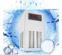 Plyisty Enfriador de Acuario de 120 W, Enfriador de Agua Silencioso de 35 L 3 L/min, Compresor de Refrigeración para Agua de Mar y Agua Dulce, de Refrigeración de Peceras (Enchufe de la