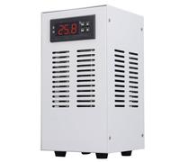 Plyisty Enfriador de Agua del Acuario, 3L/min Alta Eficiencia 2 en 1 Aquarium Cooler -Wasser de Enfriamiento AC100-240 V Bajo Ruido para Cultivo Coral Agricultura Peces Oro (Enchufe de la UE)