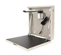 Plyisty Escender de Documents Plegable y Portátil, Escender de Libros USB Montado en la Pared de 8 MP con OCR Autico: Aplanar y Alineal, Tamamo de Cautura e Inferior, Rotación