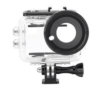 Plyisty Estuche a Prueba de Agua, Junta de Silicona Sellada a Presión, Carcasa de Buceo Subacuático de 50 M, Antiarañazos para Cámara de Acción, con Lente de Vidrio Templado de Grado