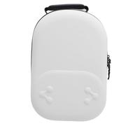 Plyisty Estuche de Transporte para Auriculares VR, Bolsa de Almacenamiento Dura Grande a Prueba de Golpes con Correa de Asa Desmontable, para Controladores de Auriculares VR, Cargadores, (White)
