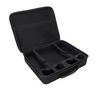 Plyisty Estuche Rígido para Consola de Juegos, Estuche de Almacenamiento de Viaje a Prueba de Golpes de Gran Capacidad con Correa de Hombro Ajustable, para Controladores Dobles de Host (Black)