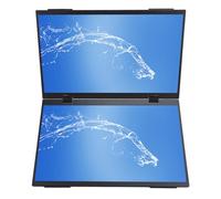 Plyisty Extensor de Pantalla de Monitoreo de la Computadora Portátil Doble, Enchufe y Juego de Extensor de Pantalla de la Computadora Portátil Doble de 15.6 Pulgadas para la Consola de