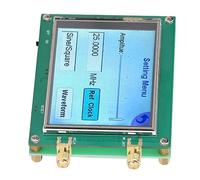 Plyisty Fuente de Señal RF Módulo de Frecuencia de Pantalla Táctil Completa con Cable de Datos, Chip de Alto Rendimiento para el Control del Medidor de PC de Radio (ADF4350 138M - 4.4G)
