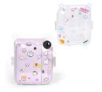 Plyisty Funda Transparente para Cámara Instantánea Mini 12, Funda Rígida Protectora para Cámara De PC, Diseño A Presión, No Afecta Al Funcionamiento, Sin Correa