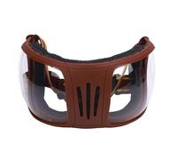 Plyisty Gafas de Sol de Caballo a Prueba de Viento UV400 para Actividades Al Aire (Transparente)