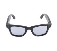 Plyisty Gafas Inteligentes AI con Cámara, Grabación de Video HD 720P Gafas de Sol Asistente de Voz, con Lente Gran Angular para Actividades Al Aire Libre Viajes Ciclismo Plata