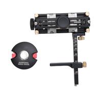 Plyisty Herramienta de Guía de Perforación Varios Afiladores de Aleación de Aluminio para Nitidez Simple de Cincel, Configuración de ángulo Rápido para el Procesamiento de Madera, Selección de 8