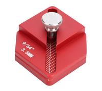 Plyisty Herramienta de Medición de Banda de Aleación de Aluminio Medidor de Profundidad Compacto para Mediciones Precisas en Acabados y Ensamblaje de Gabinetes