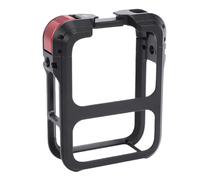 Plyisty Jaula Protectora para Cámara, Marco de Expansión de Aleación de Aluminio con Orificio para Tornillo de 1/4 de Pulgada y Soporte para Zapata Fría, para Cámara Deportiva Panorámica