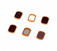Plyisty Juego de Filtros Magnéticos, Kit de Filtros de Lentes 6 en 1 con ND8 ND16 ND32 ND64 CPL UV para Cámara 4, Marco de Aluminio de Vidrio óptico a Prueba de Arañazos, Estuche de