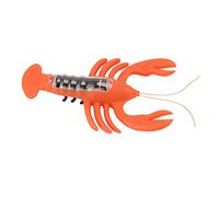 Plyisty Juguete de Langosta para Gatear de Alta Simulación de Energía Solar para Niños, Langosta Educativa Científica para Niños, Material ABS