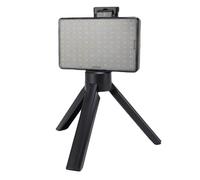 Plyisty Kit de Luz de Video LED, Luz de Relleno Portátil de Cámara con Soporte de Trípode, Luces de Estudio de 2500-9000k para Fotografía y Transmisión en Vivo de Belleza