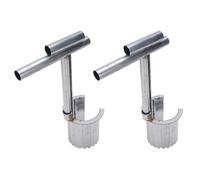 Plyisty Lámparas de Acero Inoxidable Excavador Excavador Hortle Bulbs Injerto con un Cómodo para Peras de Trasplante Ideal para Plantar Bombillas