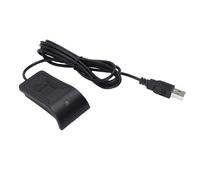 Plyisty Lector de Huellas Dactilares USB, biometría táctil de 360°, Inicio de sesión sin contraseña, 10 Huellas Dactilares, Cable alargador 1,4 Metros, para 10 11, Android Linux