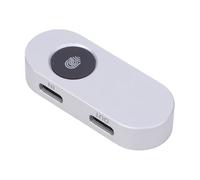 Plyisty Lector de Huellas USB, Escáner Biométrico para 10/11, Sensor Capacitivo de Aluminio y Conexión Plug and Play para Inicio Rápido en PC