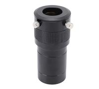 Plyisty Lente Barlow 2X, Interfaz de Ocular de 2 Pulgadas, Telescopio Lente Barlow con Adaptador de Ocular de 1.25 Pulgadas, Vidrio Ed, Ergonómico para Fotografía Astronómica