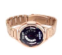 Plyisty Llame Smartwatch Smart Watch Fitness Tracker, IP67 a Prueba de Agua, Pantalla Dorada de 1.46 Pulgadas con una Llamada para e iOS
