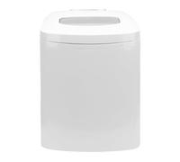 Plyisty Máquina Automática para Hacer Hielo, Máquina para Hacer Hielo Redonda Portátil con Autolimpieza y Cuchara para, 9 Cubos Listos en 6 Minutos para el Hogar, Cocina, (Enchufe europeo 220V)