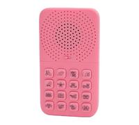 Plyisty Máquina de Efectos de Sonido, 16 Sonidos Divertidos, Fabricante de Ruidos de Broma, Juguete de Sonido de Control Remoto Dividido Recargable para Bromas (Pink)