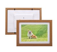 Plyisty Marco Digital, Pantalla Táctil HD De 13,3 Pulgadas, 1G DDR3, 32 GB, Envía Fotos Directamente Desde Tu Teléfono Desde Cualquier Lugar, Sensor Gravedad, Horizontal O Vertical (Enchufe de la UE)